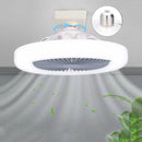 Ventilador de Teto com Luminária Turbo Led - DeusJoy.com
