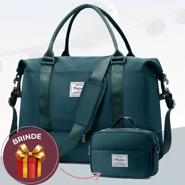 Bolsa-Mala com Bolsos Multifuncionais - Elegância Urbana