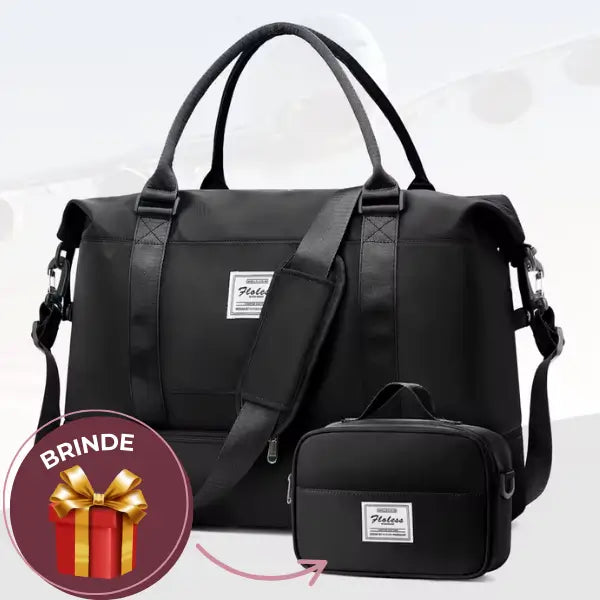Bolsa-Mala com Bolsos Multifuncionais - Elegância Urbana